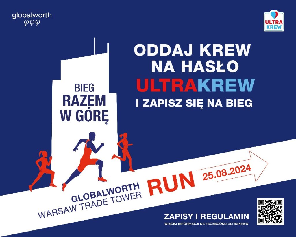 Bieg Razem w górę Nietypowe wydarzenie sportowe promujące honorowe krwiodawstwo